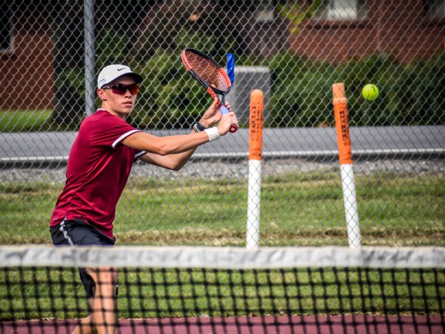 Varsity Boys Tennis vs. LRCA 9.17.20 (Photos by Kayleigh Smith)