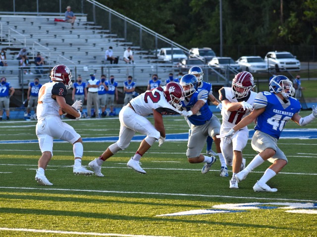 Senior High Football at Greenbrier 8.28.2020