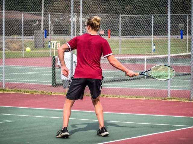 Varsity Boys Tennis vs. LRCA 9.17.20 (Photos by Kayleigh Smith)