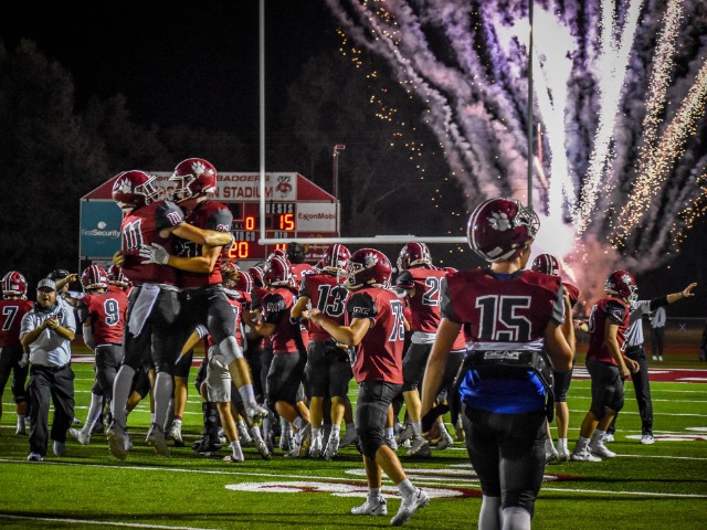 Varsity Football vs. Hall 9.25.20 (Senior Night)
