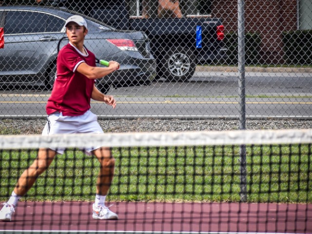 Varsity Boys Tennis vs. LRCA 9.17.20 (Photos by Kayleigh Smith)