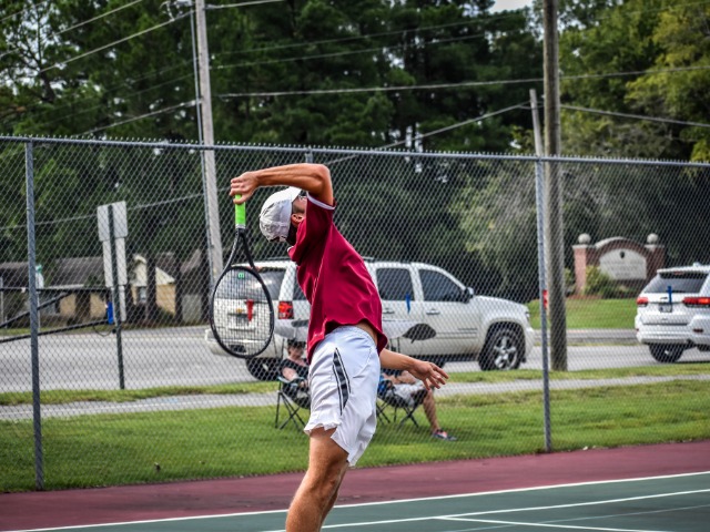 Varsity Boys Tennis vs. LRCA 9.17.20 (Photos by Kayleigh Smith)