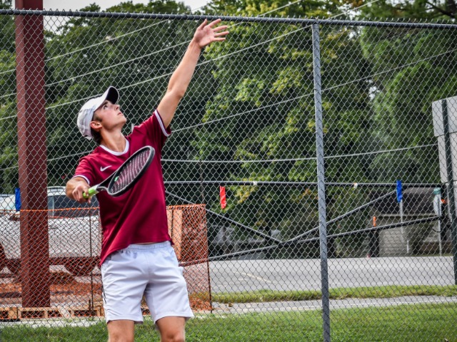 Varsity Boys Tennis vs. LRCA 9.17.20 (Photos by Kayleigh Smith)