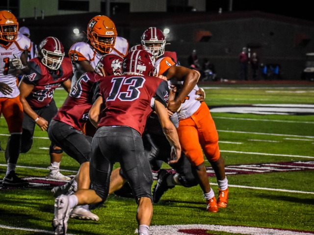 Varsity Football vs. Hall 9.25.20 (Senior Night)