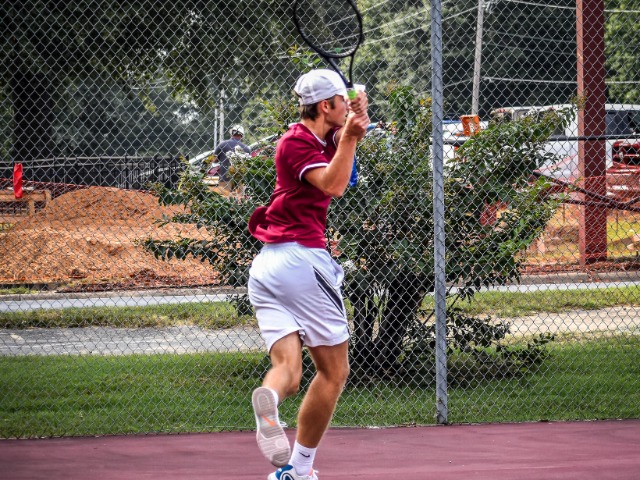 Varsity Boys Tennis vs. LRCA 9.17.20 (Photos by Kayleigh Smith)