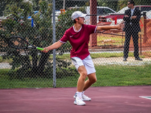 Varsity Boys Tennis vs. LRCA 9.17.20 (Photos by Kayleigh Smith)