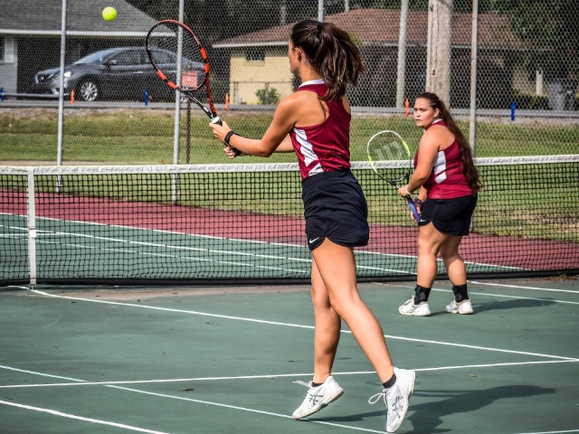 Varsity Girls Tennis vs. LRCA 9.17.20 (Photos by Kayleigh Smith)