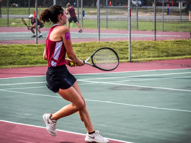 Varsity Girls Tennis vs. LRCA 9.17.20 (Photos by Kayleigh Smith)