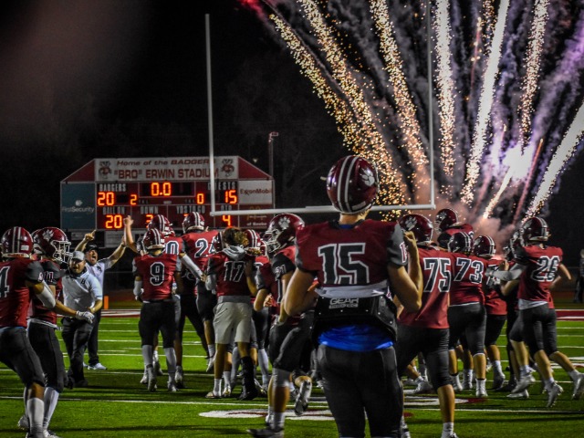 Varsity Football vs. Hall 9.25.20 (Senior Night)