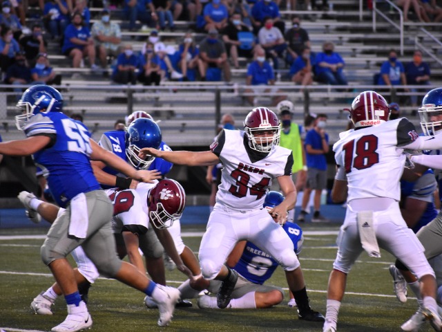 Senior High Football at Greenbrier 8.28.2020