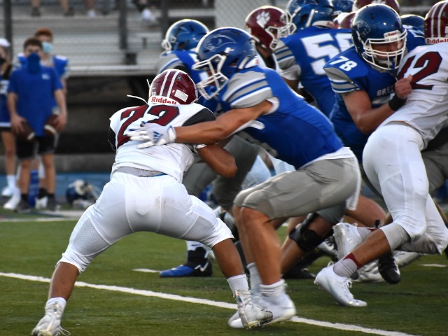Senior High Football at Greenbrier 8.28.2020