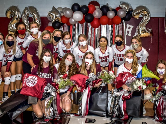 Varsity Volleyball vs. Parkview - Senior Night 9.15.2020 (Photos by Kayleigh Smith)