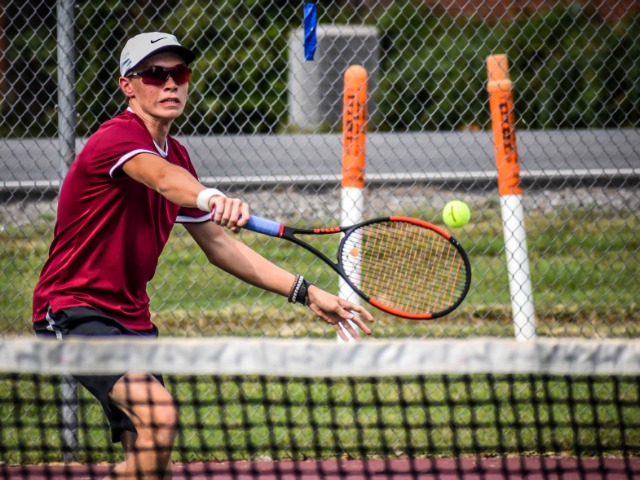 Varsity Boys Tennis vs. LRCA 9.17.20 (Photos by Kayleigh Smith)