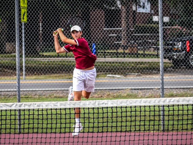 Varsity Boys Tennis vs. LRCA 9.17.20 (Photos by Kayleigh Smith)