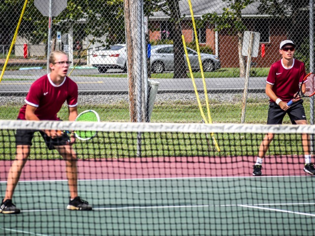 Varsity Boys Tennis vs. LRCA 9.17.20 (Photos by Kayleigh Smith)