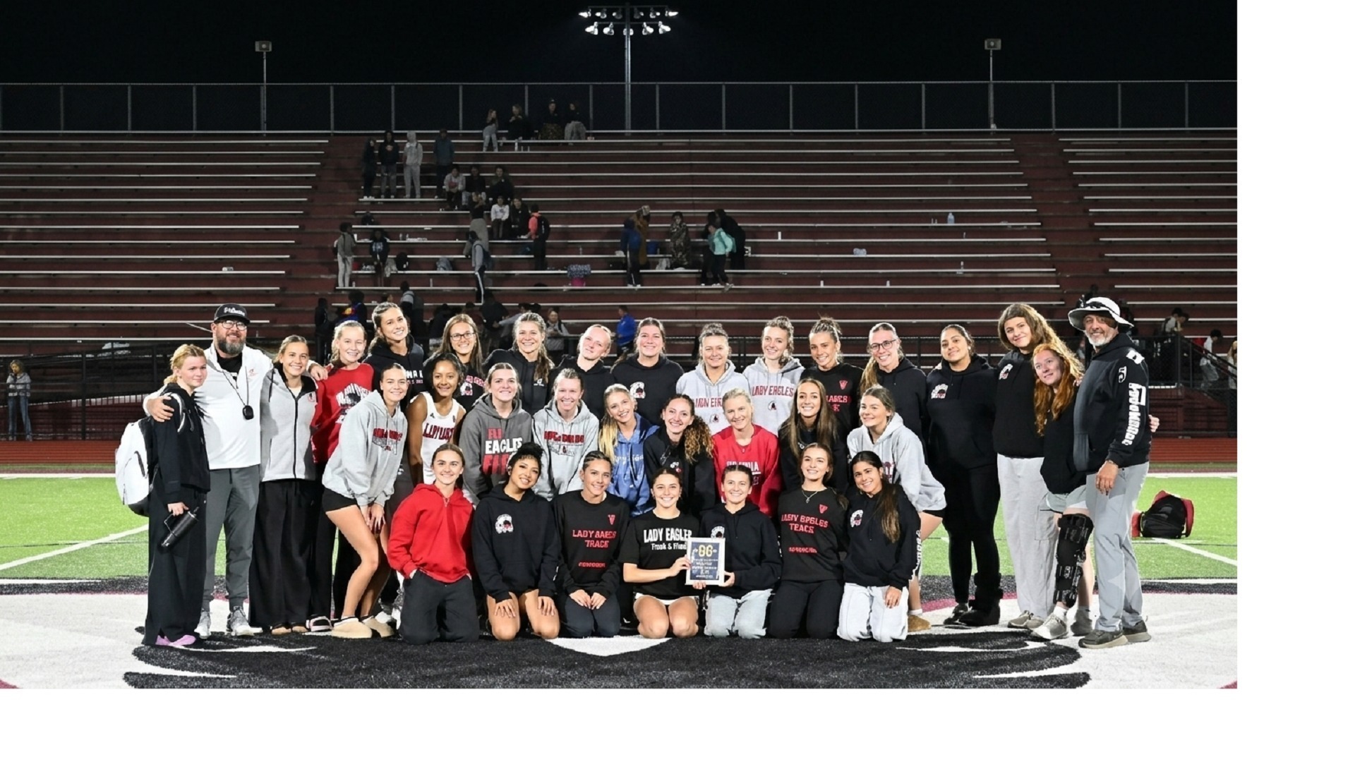 Slide 2 - 2026 Varsity Girls Track Conference Champs!!  20th consecutive conference championship 