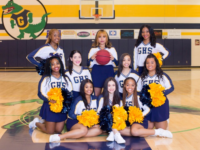 2020-21 GHS Basketball Cheerleaders
