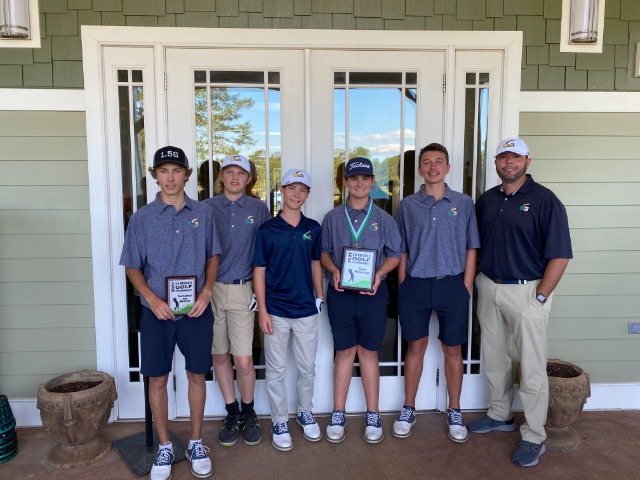 GHS Boys Golf Regional Tournament Picture