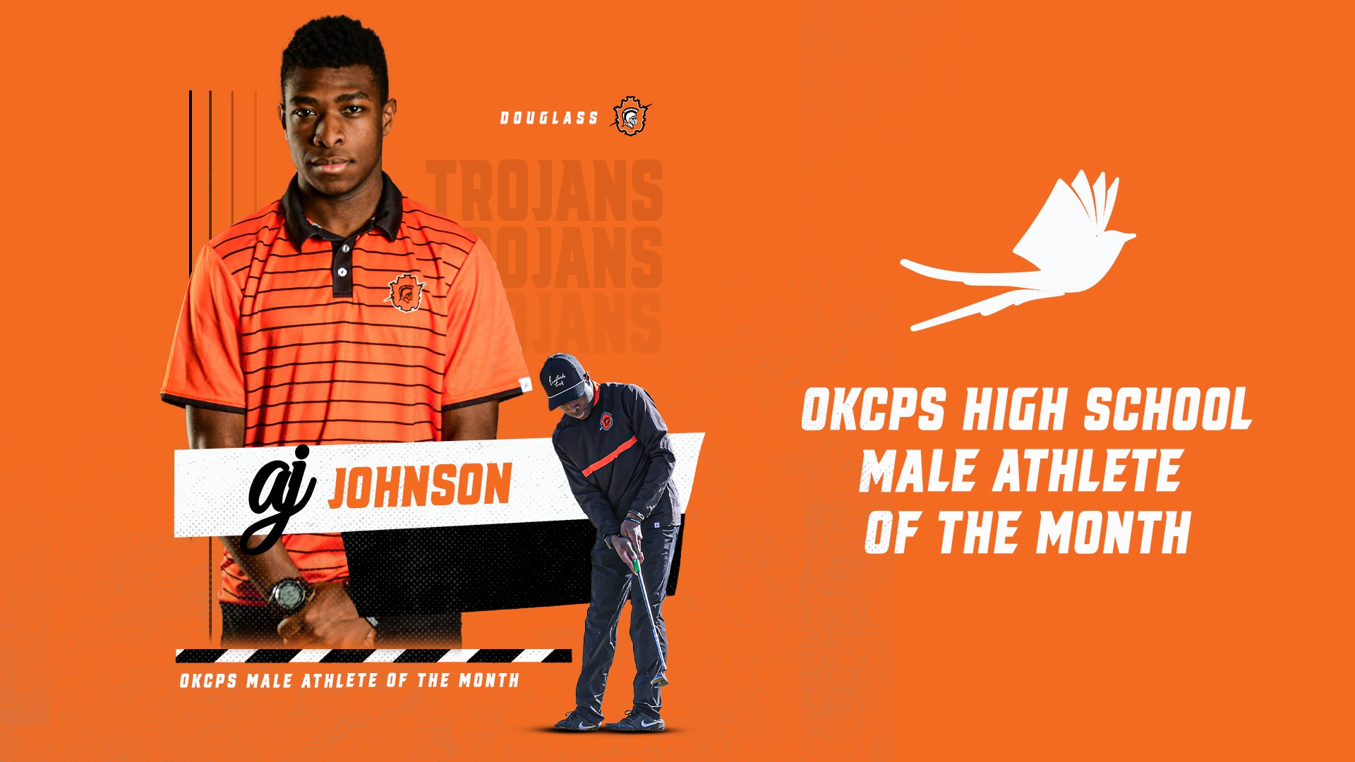 Slide 1 - Ahmad (AJ) Johnson Named OKCPS Male Athlete of the Month for March