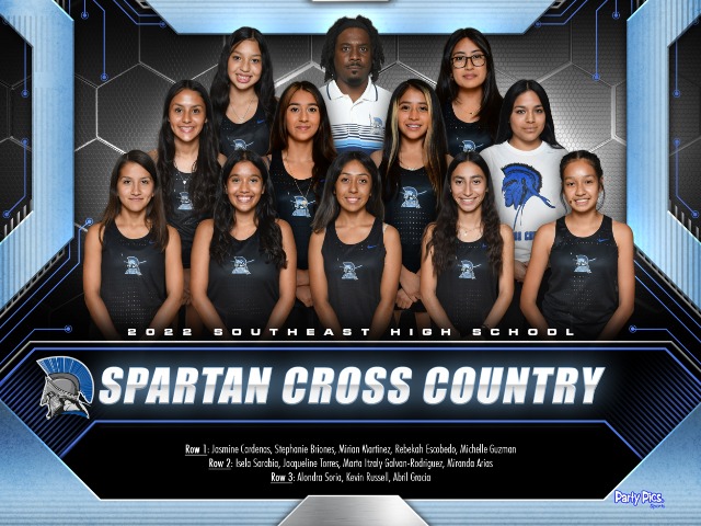 2022 Spartans Girls Cross-Country