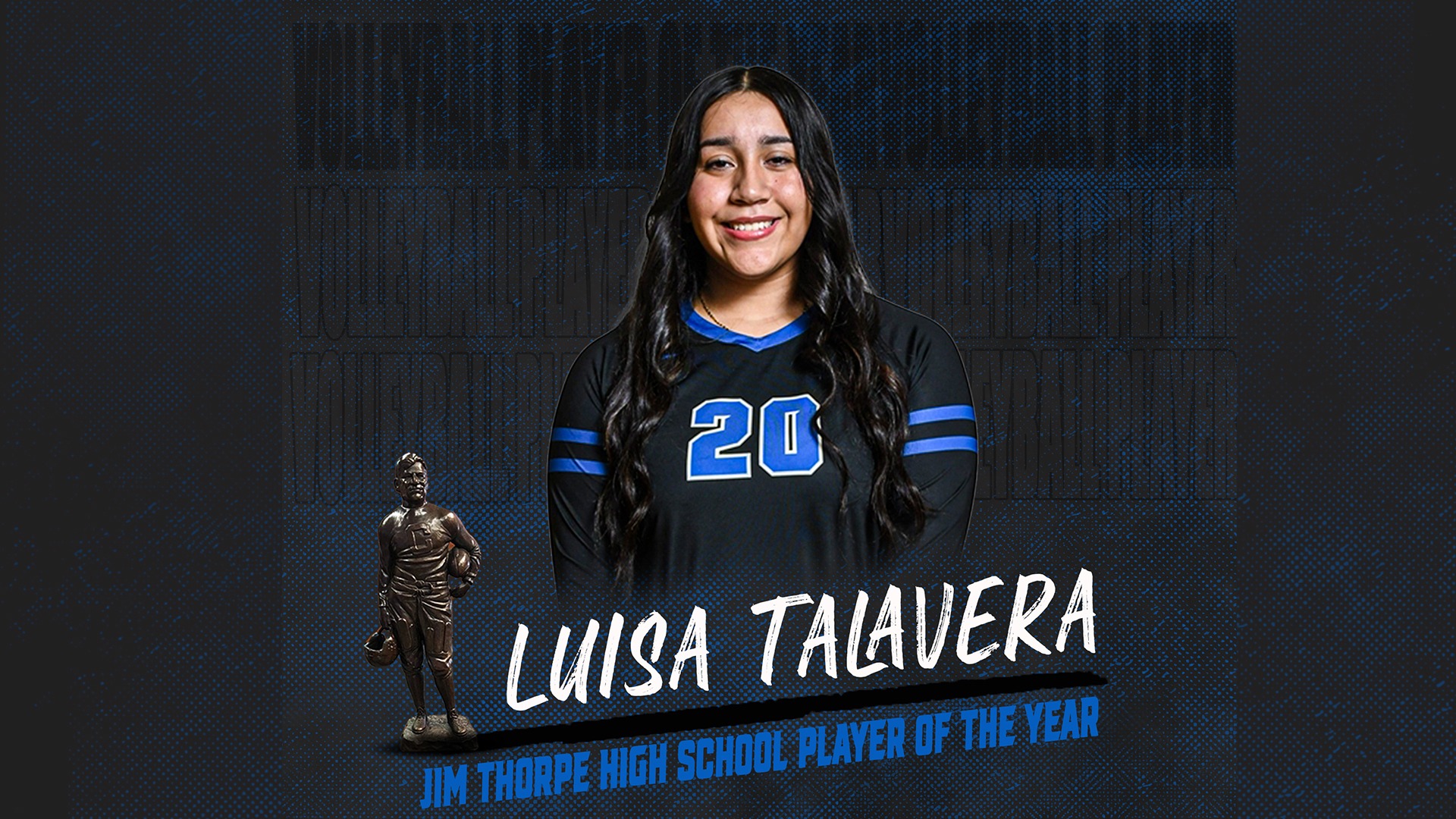 Slide 1 - Luisa Talavera Named Jim Thorpe High School Volleyball Player of the Year