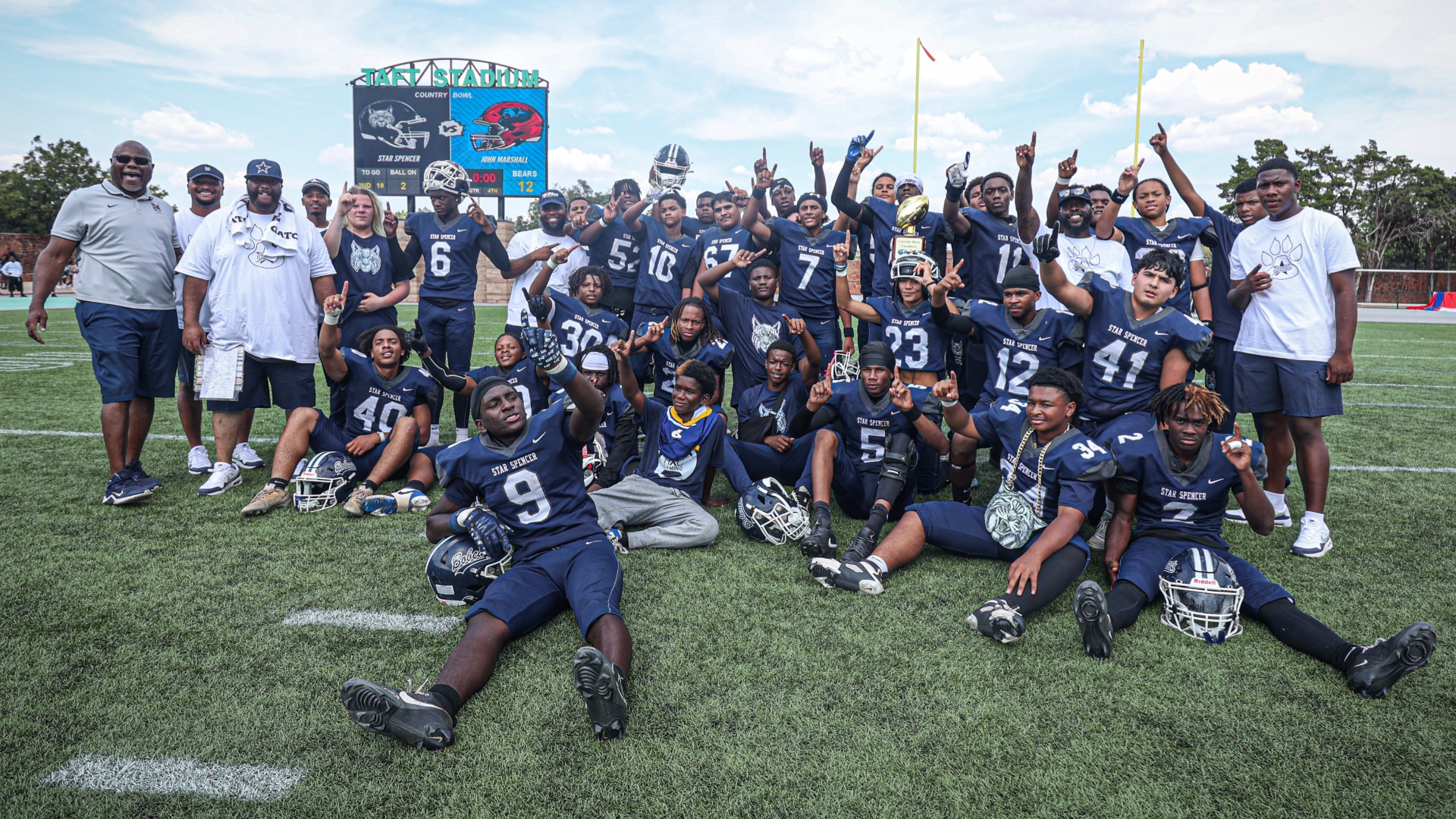 Slide 0 - Bobcats Claims 2026 Country Bowl with 14-12 Win over John Marshall