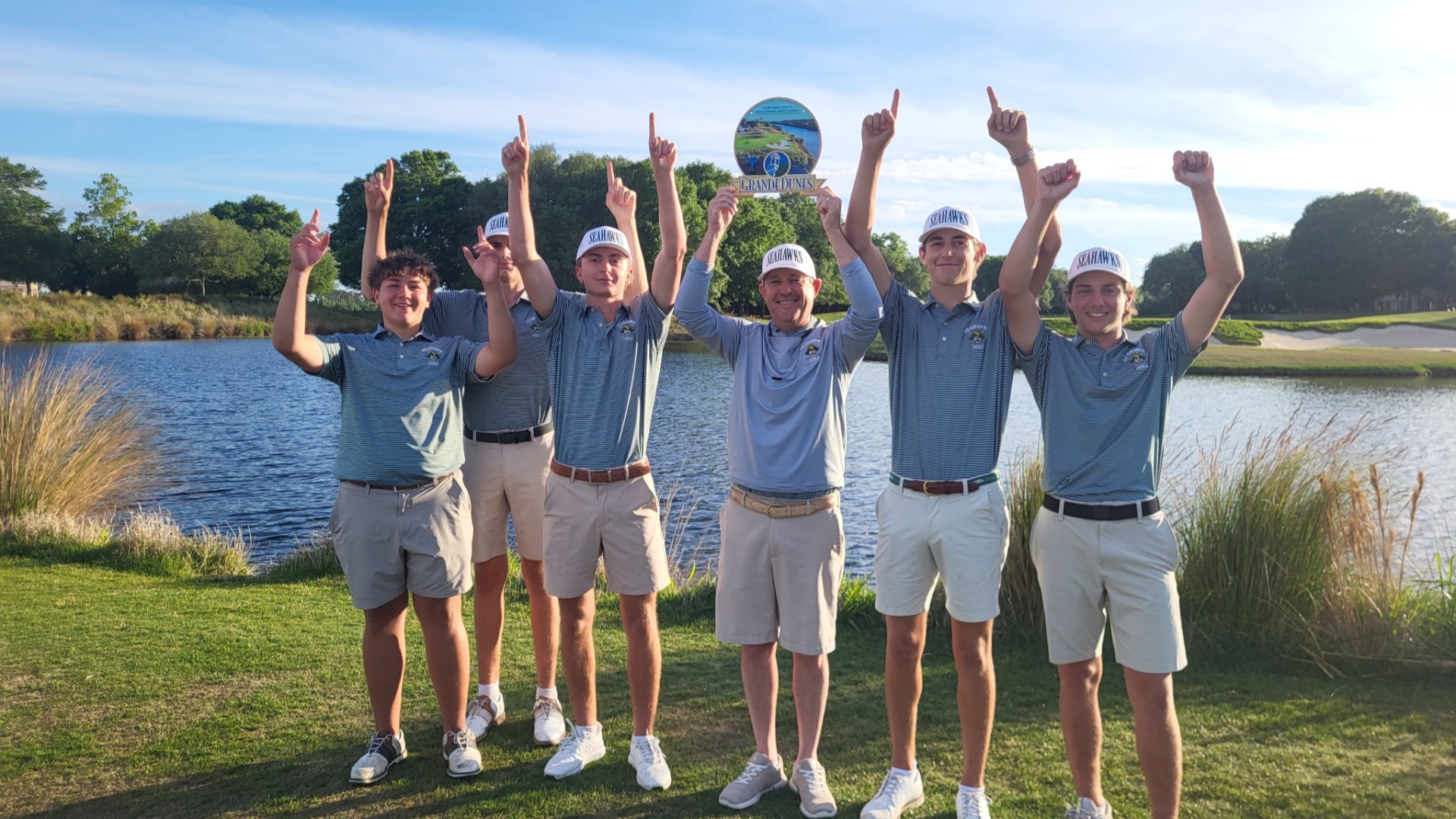 Slide 8 - Seahawks Golf Claims Lower State Championship 