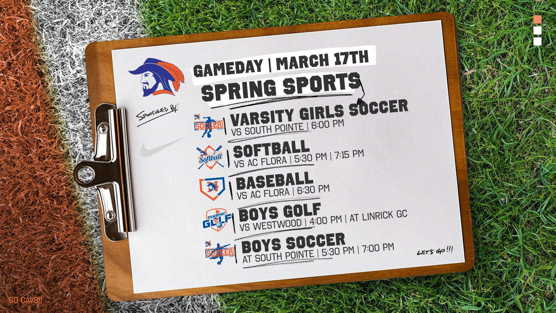 Slide 0 - Gameday | March 17th 