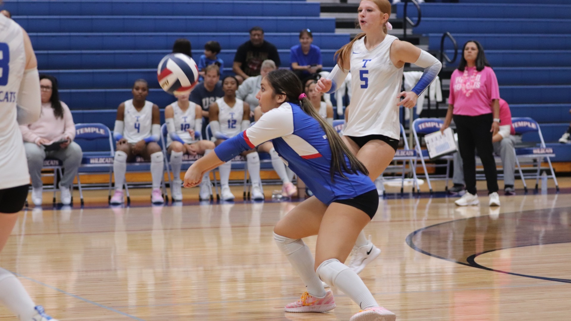 Slide 1 - Tem-Cats Sweep Harker Heights in Straight Sets to Stay Hot in District 12-6A Race