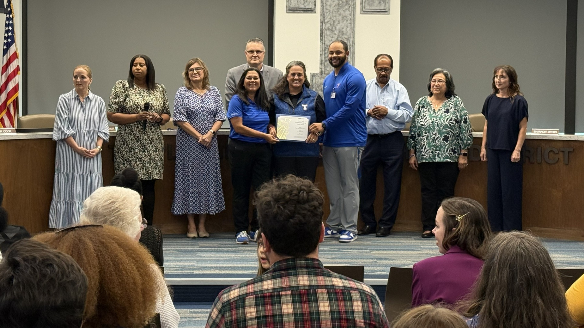 Slide 0 - Temple High School Named 2026 Grant Teaff Beyond the Game Team Award Recipient in Record-Breaking Year