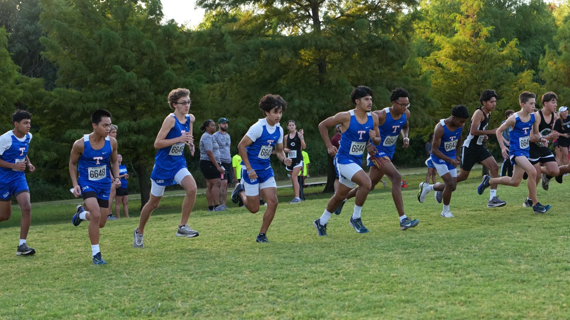 Slide 1 - Temple Wildcat Boys XC Battles Strong Field at Pro-Fit Invitational