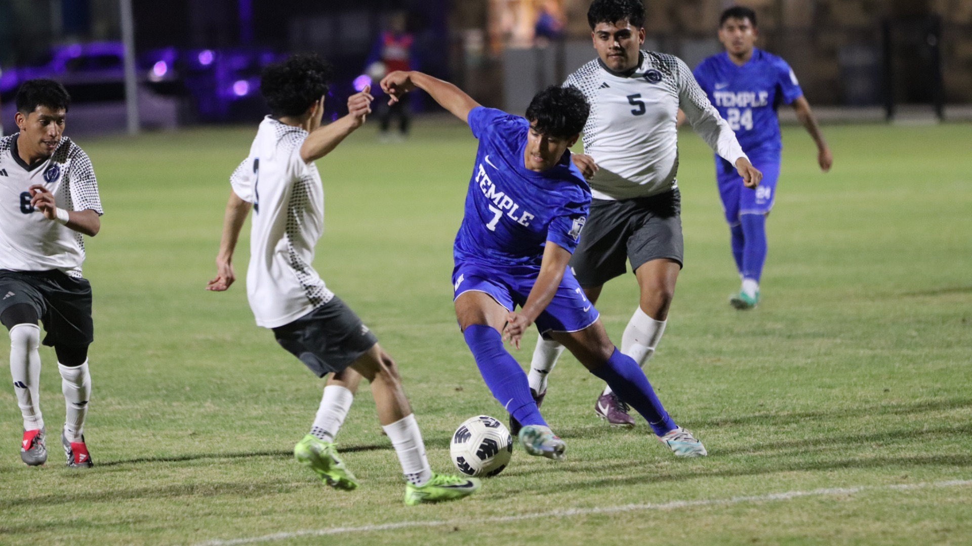 Slide 0 - Temple blanks Bryan for first district win