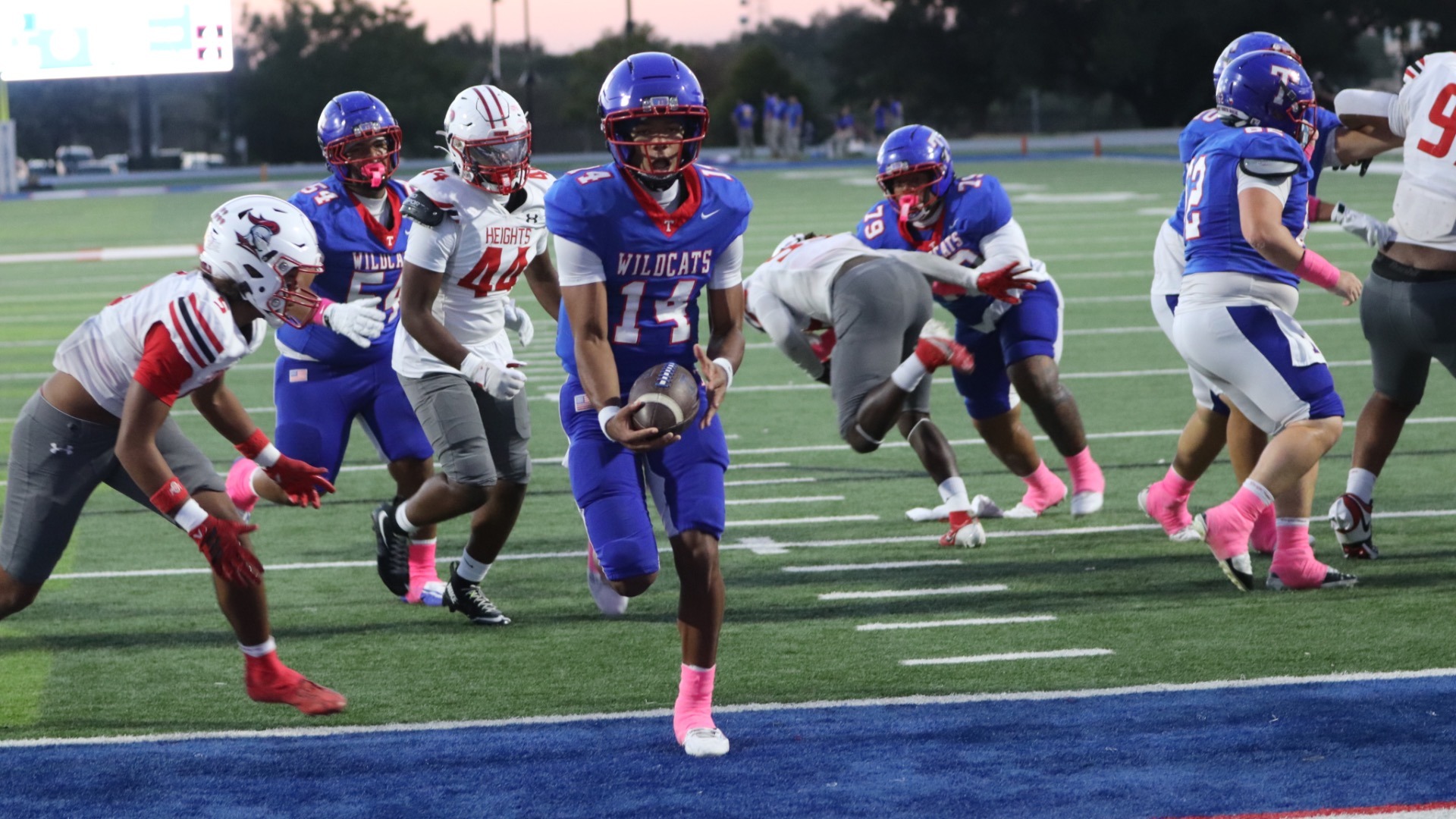 Slide 0 - Harker Heights scores twice in final 2 minutes to down Temple