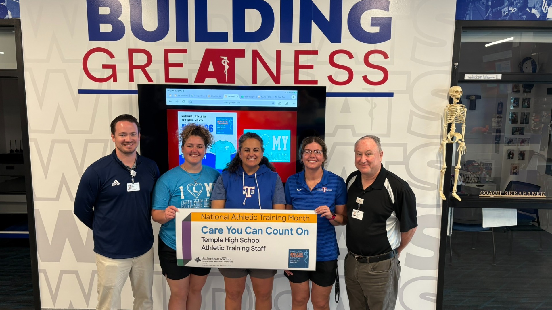 Slide 1 - National Athletic Training Month