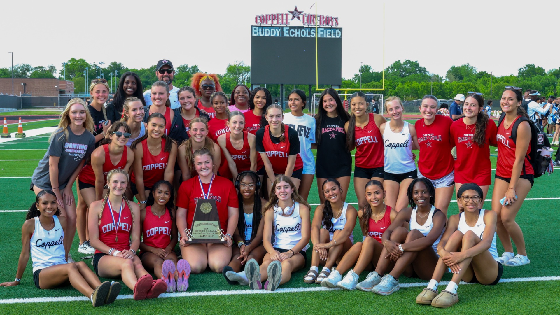 Slide 5 - Cowgirls 1st Place at District