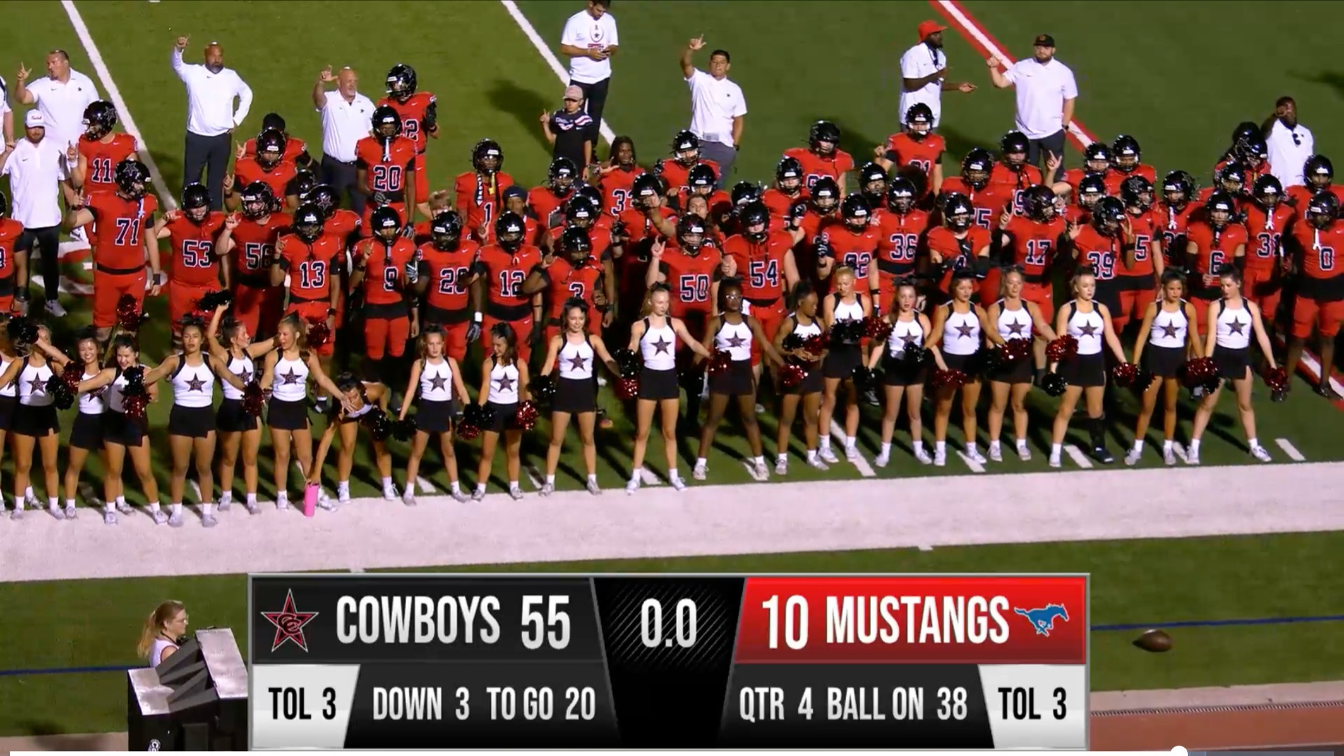 Slide 2 - Coppell stays perfect in district play with 55-10 Homecoming win over JJ Pearce 