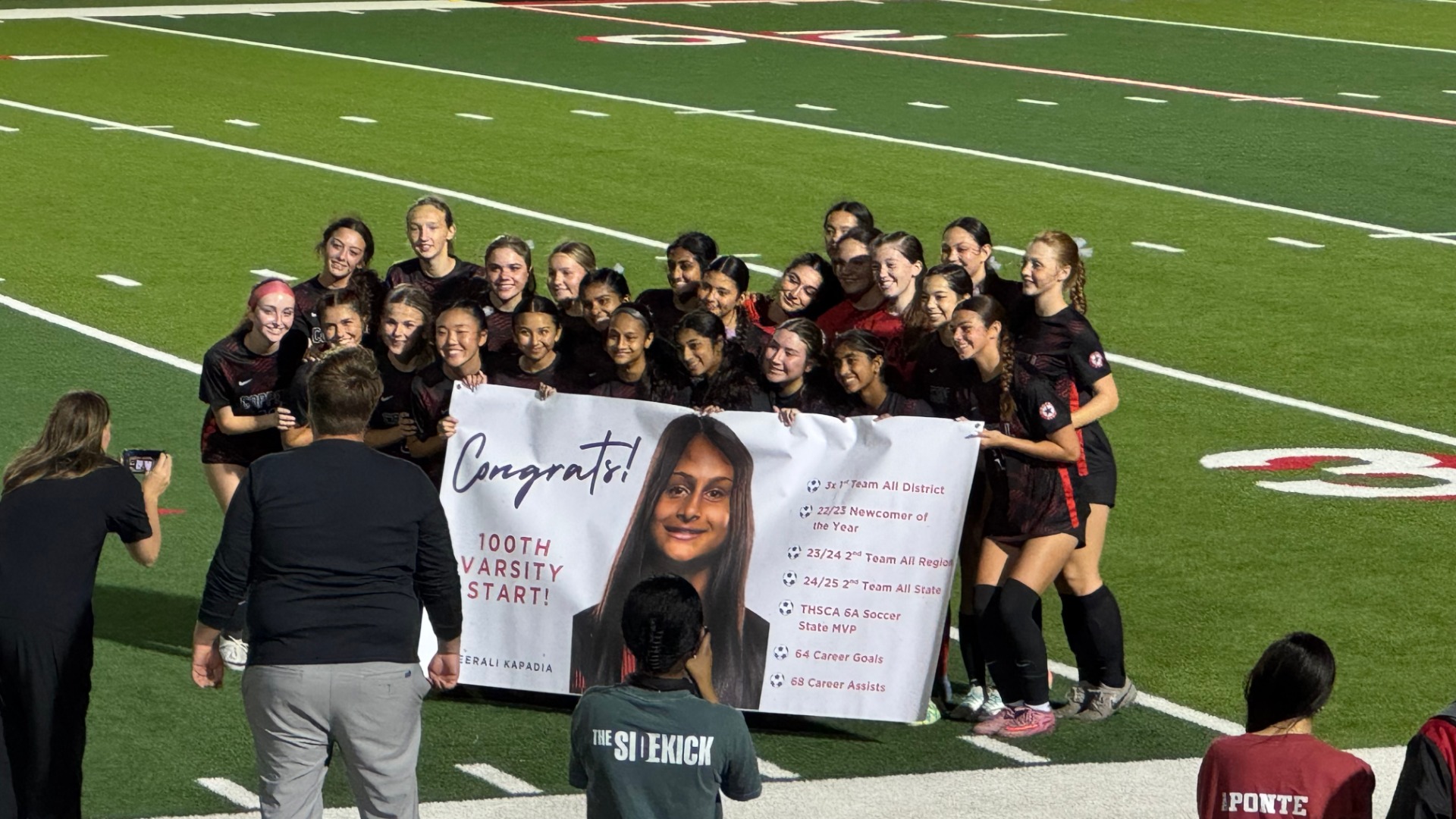 Slide 3 - Youth Night Cowgirls - Last District Home Game 