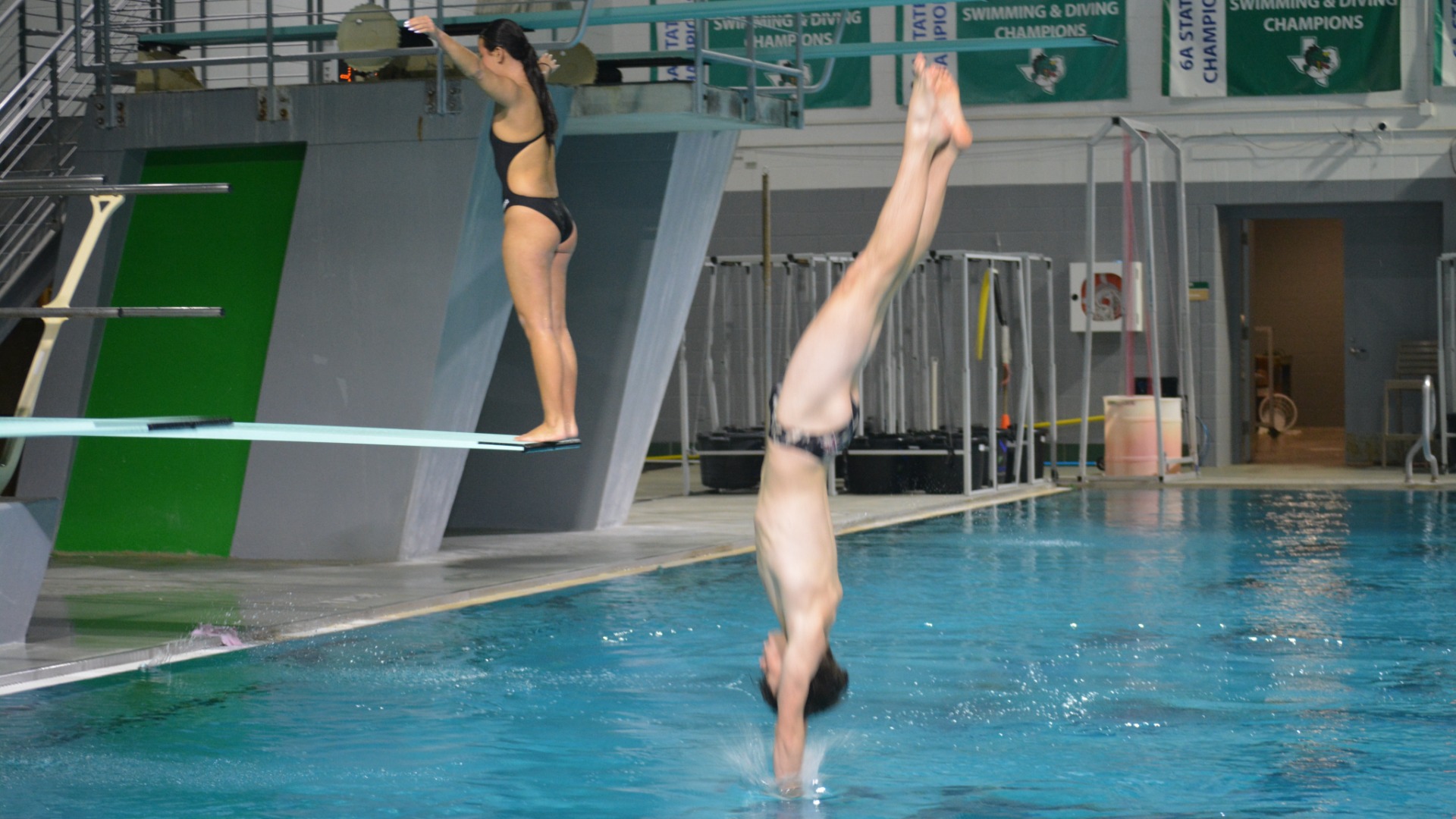 Slide 0 - Coppell Swim & Dive Posts Personal Bests in First Tri Meet 