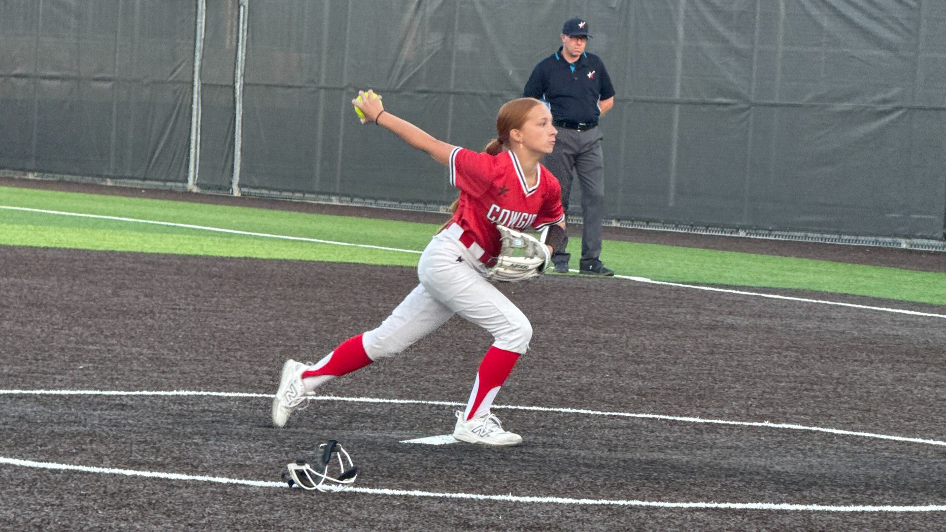 Slide 1 - Coppell Cowgirls Fall five runs short to Marcus Marauders