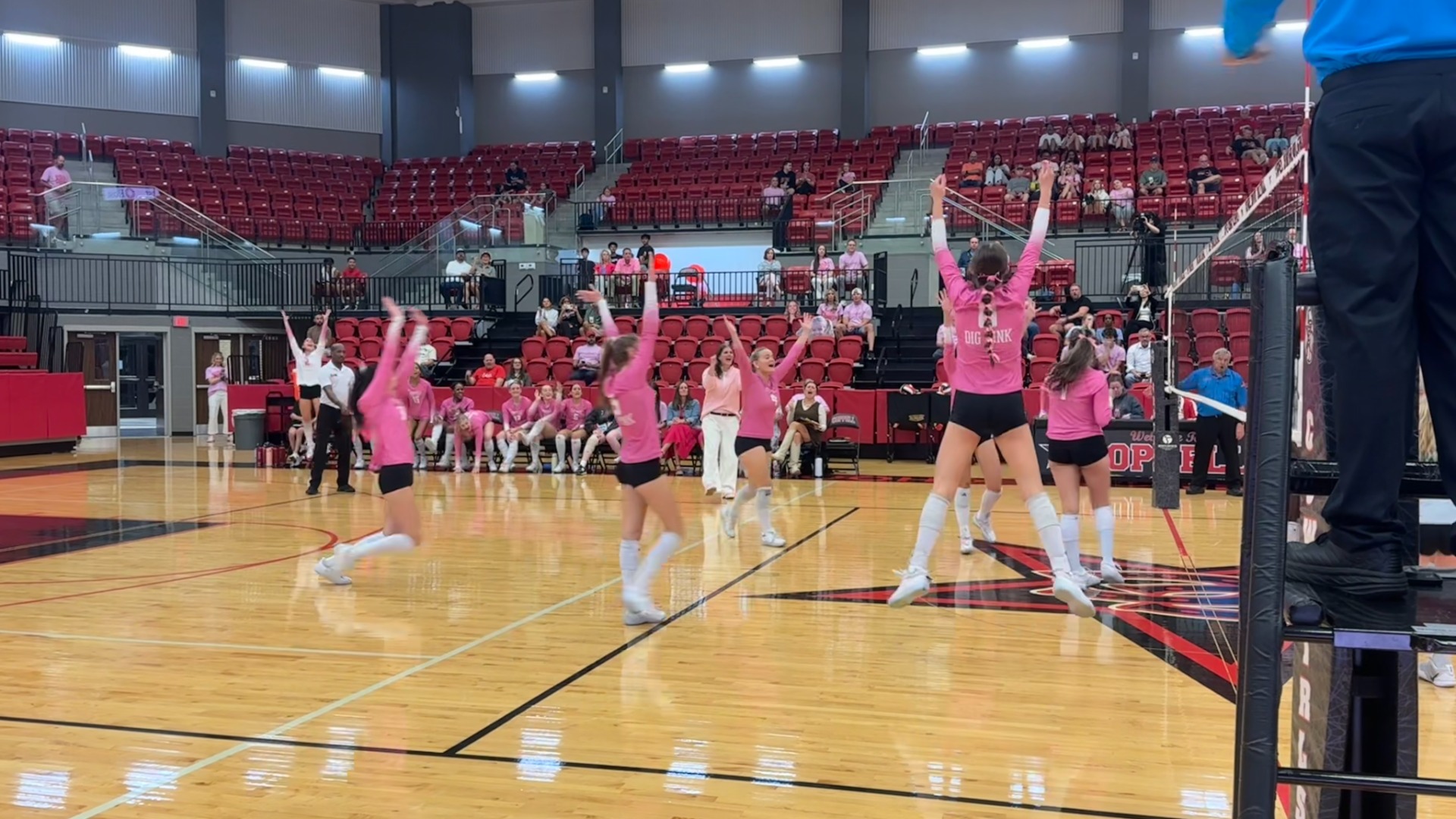Slide 0 - Cowgirls Sweep Berkner and Extend District Winning Streak to Three 