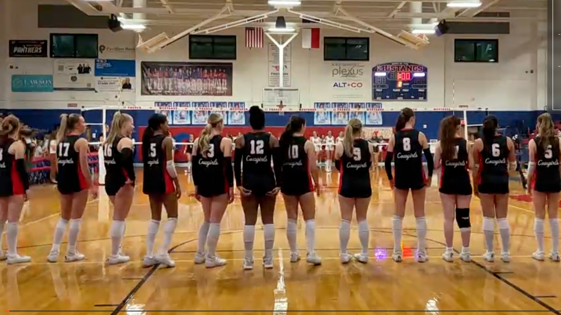 Slide 2 - Cowgirls Rally Past J.J. Pearce, Move Closer to Playoff Berth 