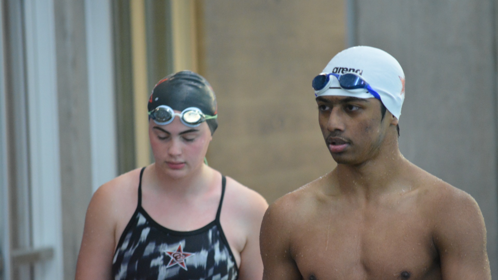 Slide 0 - Coppell Swim & Dive Tests Depth Against Strong Competition at Jesuit 