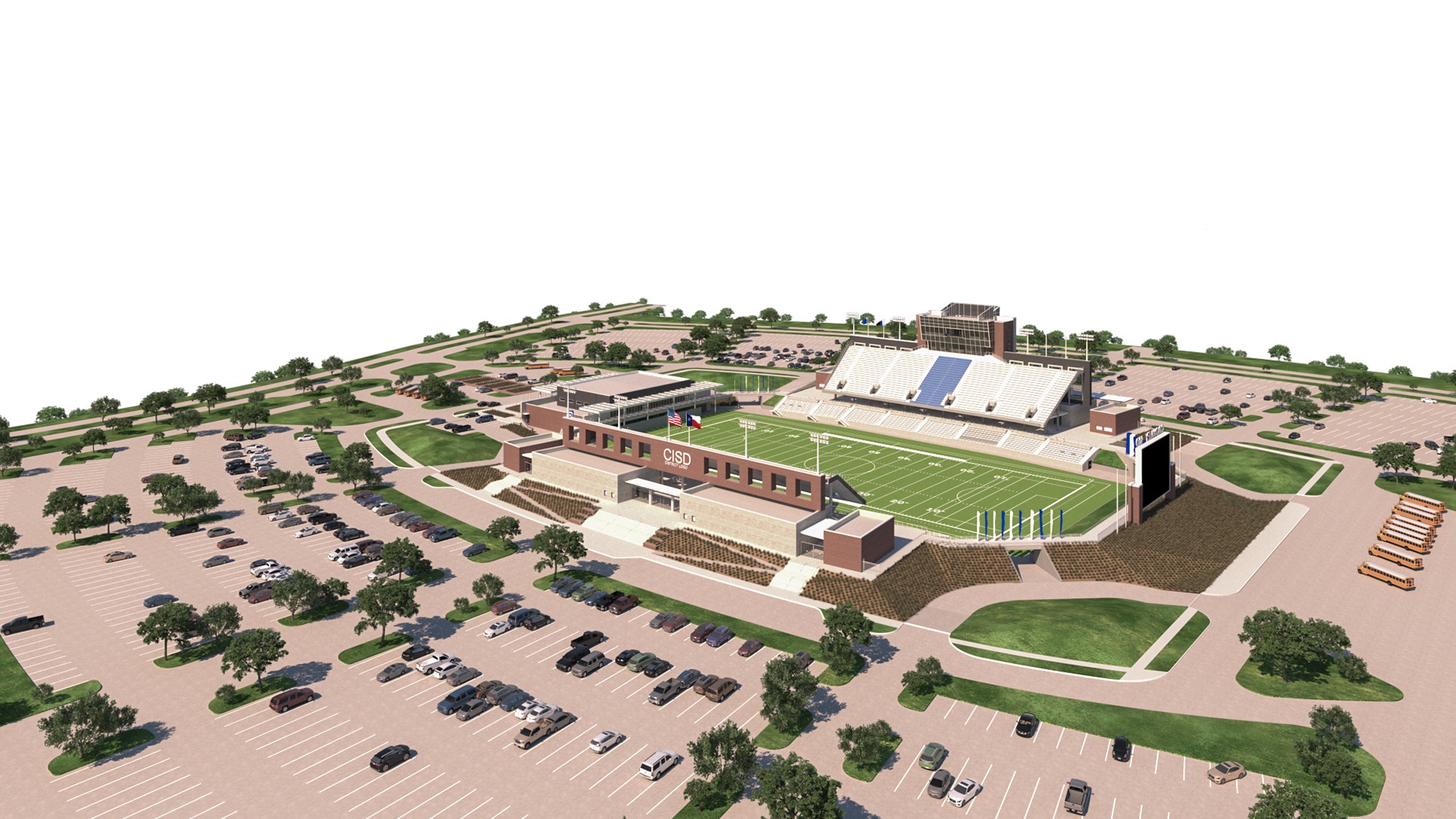 Slide 2 - CISD Sports Complex Opening 2022
