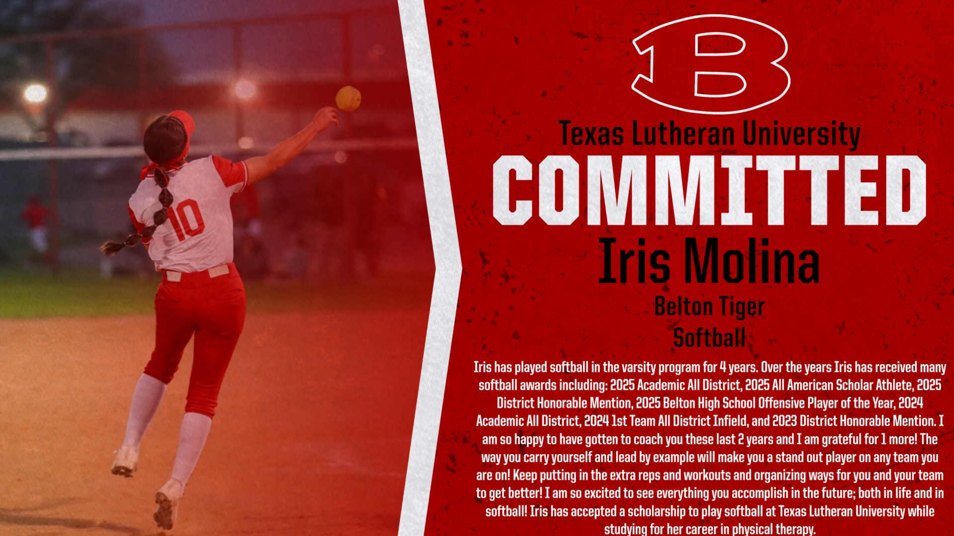 Slide 0 - Iris Molina to Texas Lutheran University