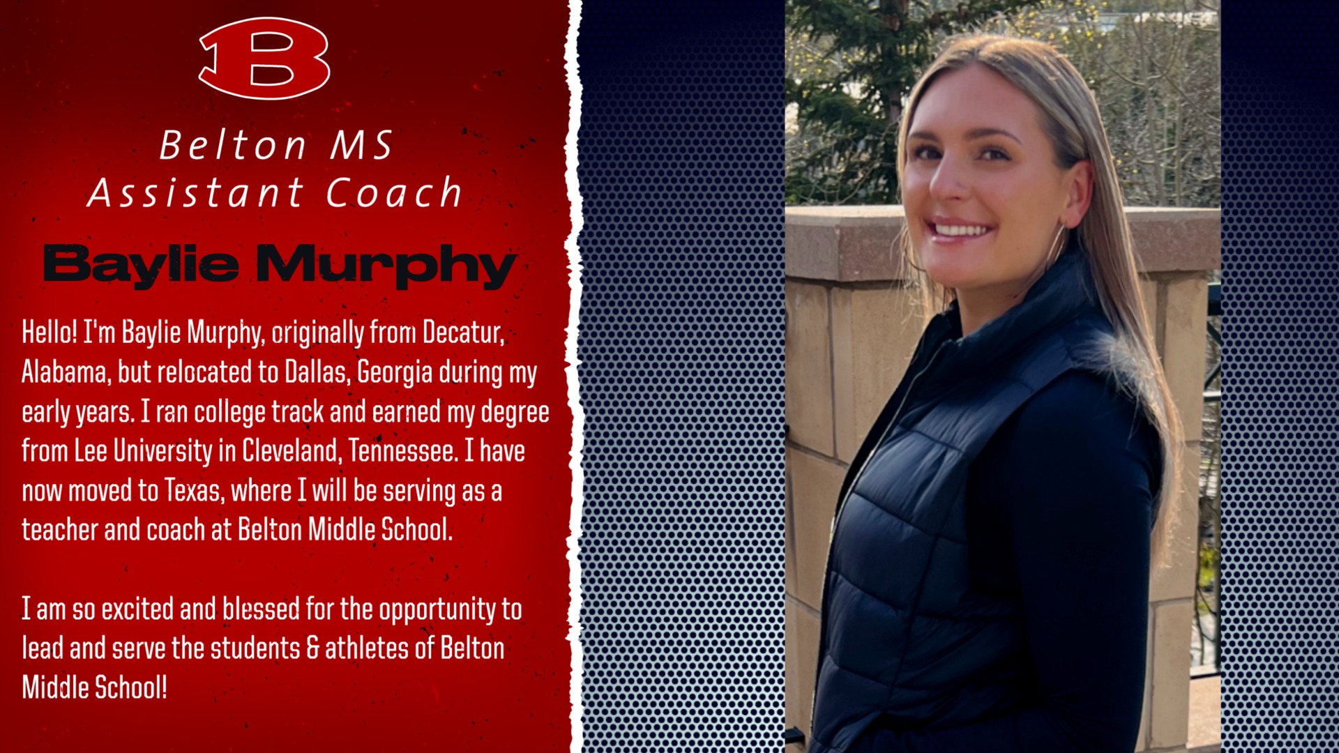 Slide 1 - New Hire at BMS - Baylie Murphy