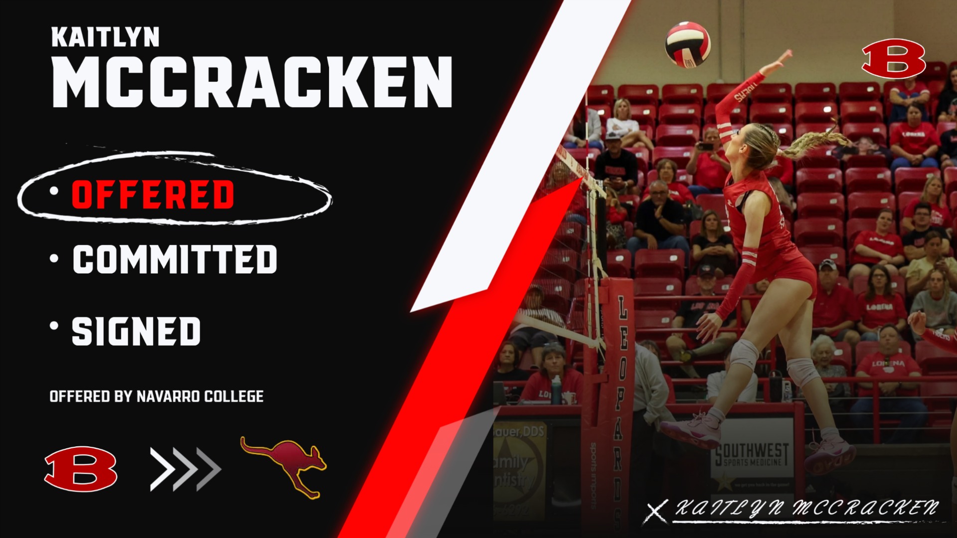 Slide 3 - Signing Day Ceremony Feb 4th in Belton HS Gym at 1:10 pm