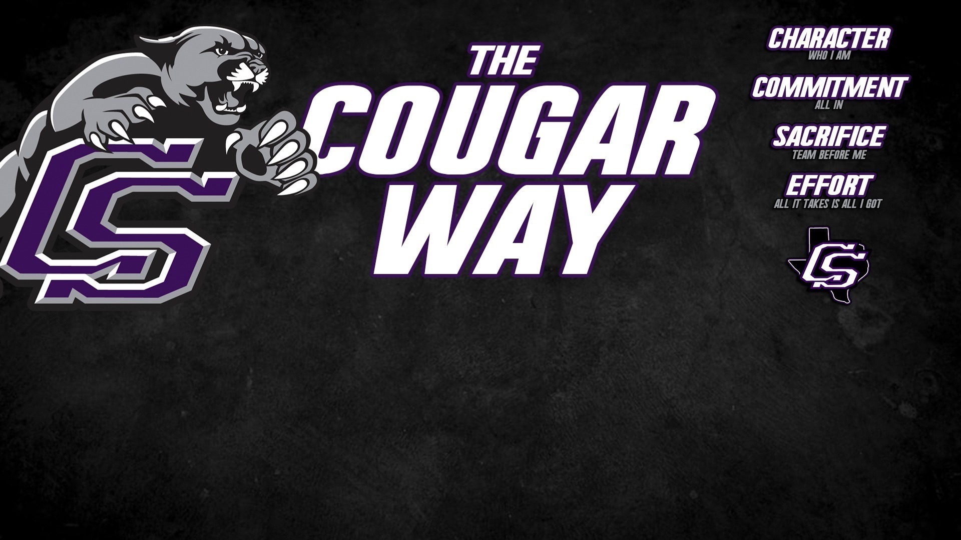 Slide 5 - Welcome to College Station HS Cougar Athletics