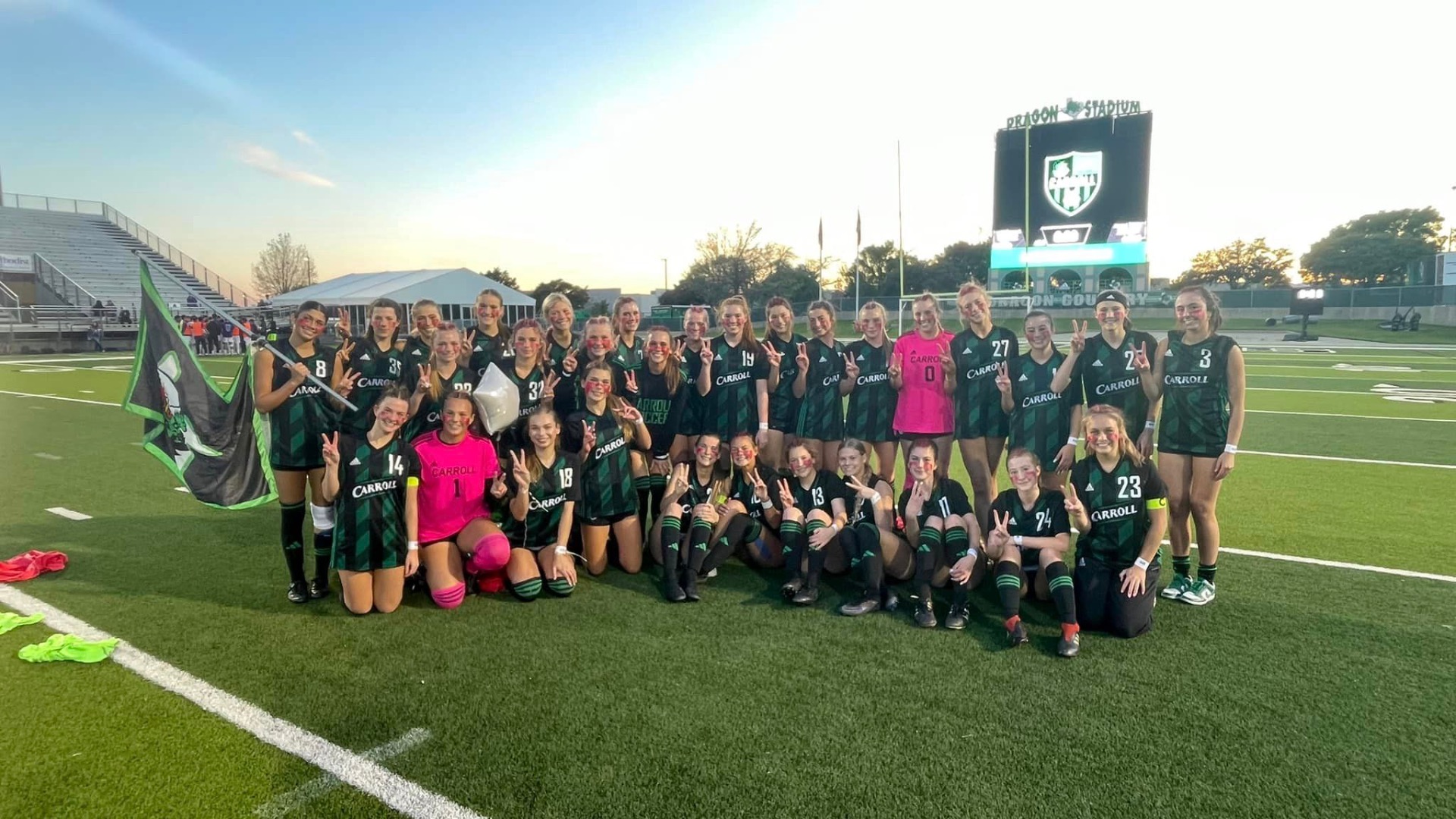Slide 8 - Lady Dragon Soccer travels west for Area round
