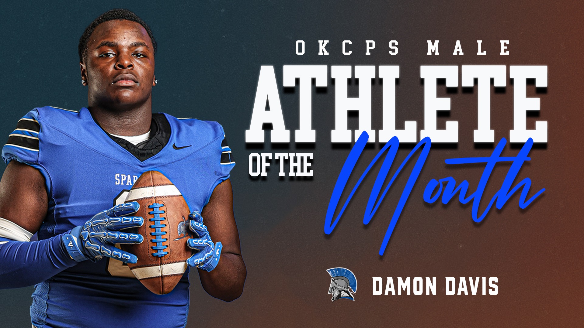 Slide 9 - Southeast's Damon Davis Named OKCPS Male Athlete of the Month - September