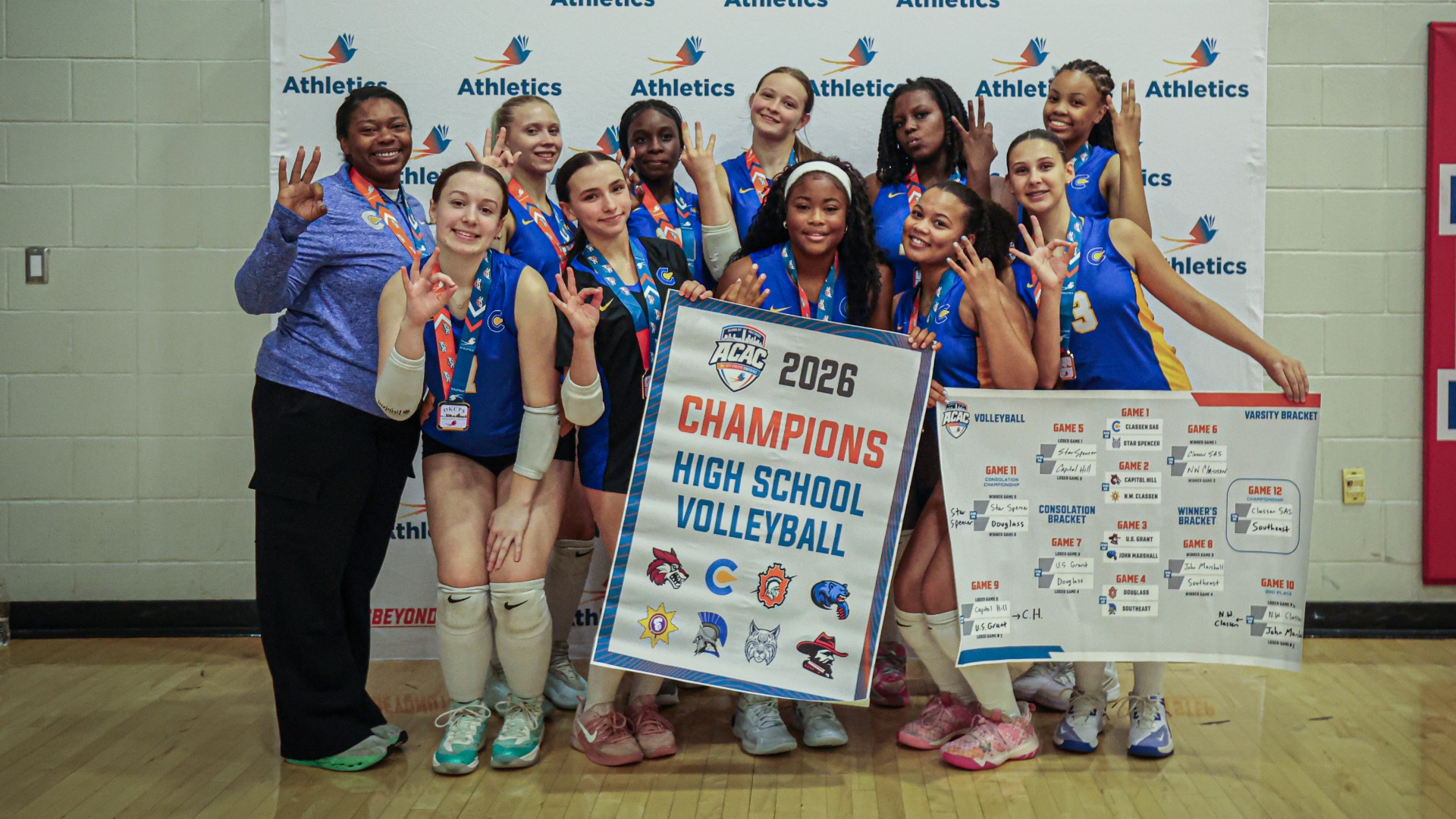 Slide 7 - Classen SAS Crowned 2026 ACAC Volleyball Champions